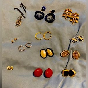 13 sets of Vintage earrings